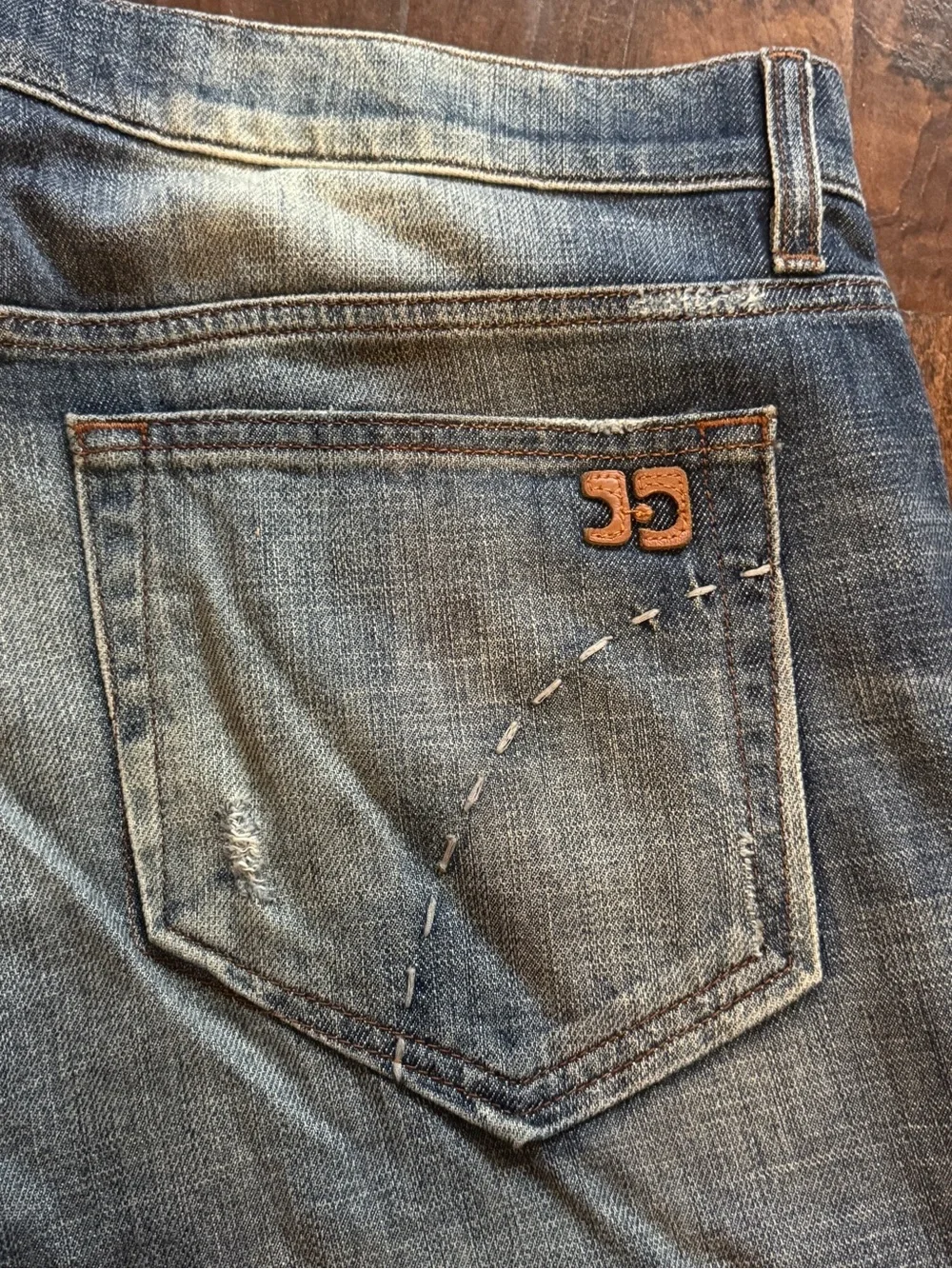 Joe's Jeans Men's Light Faded Blue Straight Jeans